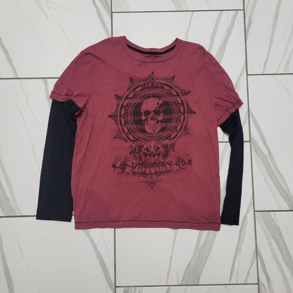 Unbranded Men's Red Shirt